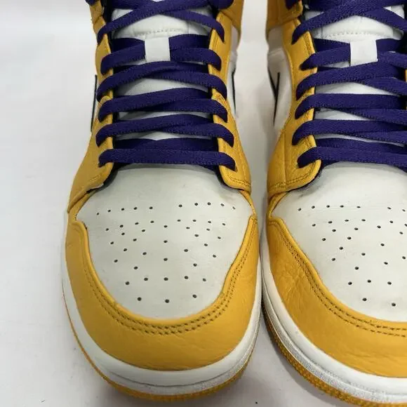 Nike Air Jordan 1 Mid Retro “Lakers/Purple & Gold”